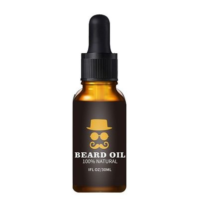 El aceite de crecimiento de la barba para hombres promueve el crecimiento y fortalece la barba