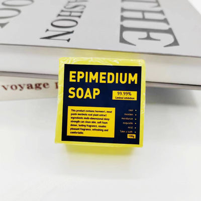 Sabón de extracto de Epimedium a base de hierbas para una experiencia de baño saludable y rejuvenecedora