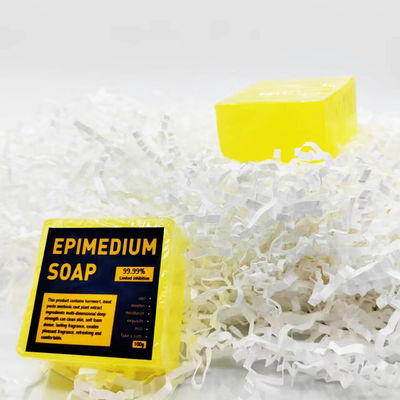 Sabón de extracto de Epimedium a base de hierbas para una experiencia de baño saludable y rejuvenecedora
