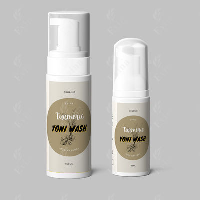 Limpieza vaginal con lavado de hierbas naturales líquido con cúrcuma Yoni Wash