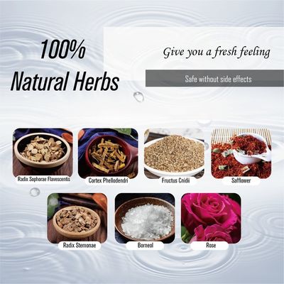 Limpieza vaginal con lavado de hierbas naturales líquido con cúrcuma Yoni Wash