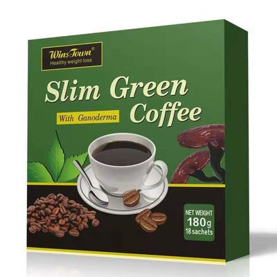 Dieta para bajar de peso Café verde en polvo para recién llegados Comida sustitutiva para adelgazar Café