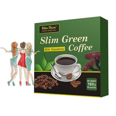 Dieta para bajar de peso Café verde en polvo para recién llegados Comida sustitutiva para adelgazar Café