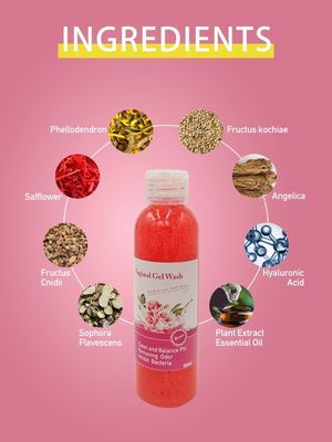 Sabón líquido personalizado Yoni Gel para limpieza vaginal