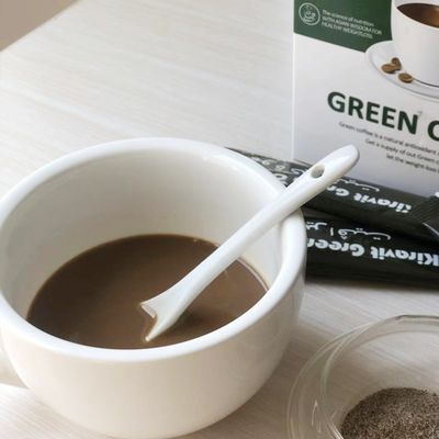 Control de la dieta saludable de los hombres Hierbas naturales Ganoderma Café para la pérdida de peso instantánea