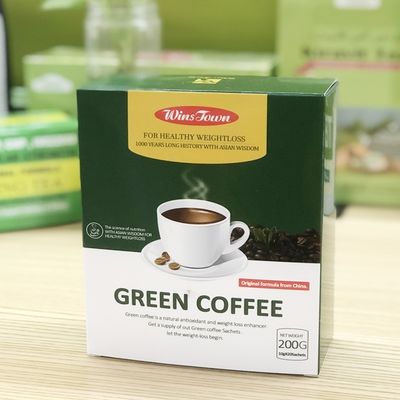 Control de la dieta saludable de los hombres Hierbas naturales Ganoderma Café para la pérdida de peso instantánea