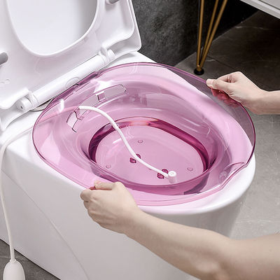 500g de peso Bidet Yoni asiento de vapor con estilo material PET y diseño transparente