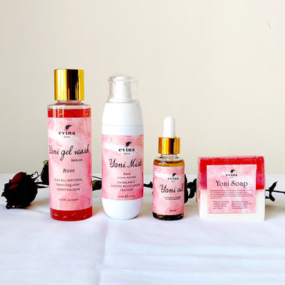 N.W 60ML de etiqueta privada Rosa Yoni Gel Lavado perfecto para el cuidado de la higiene de las mujeres