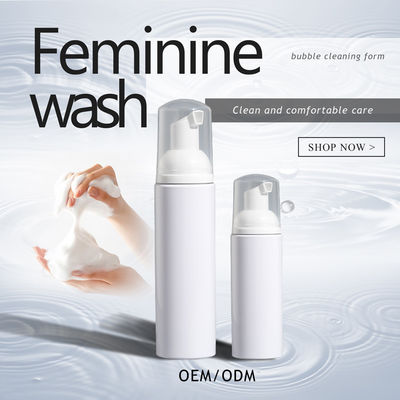 60ML de etiqueta privada Higiene femenina Lavado para limpieza vaginal 2022 Vendedor caliente