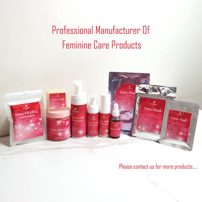 Higiene de la mujer Limpieza vaginal Hierbas naturales Yoni Espuma vaginal lavado femenino 60ML N.W.