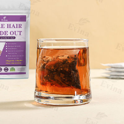 Suplemento de té natural y orgánico para el crecimiento rápido del cabello.