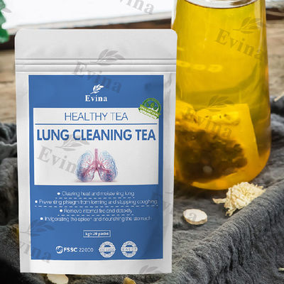 Etiqueta personalizada Fumadores Té de salud Herbal Detox Té para mejorar la salud respiratoria 5g*30