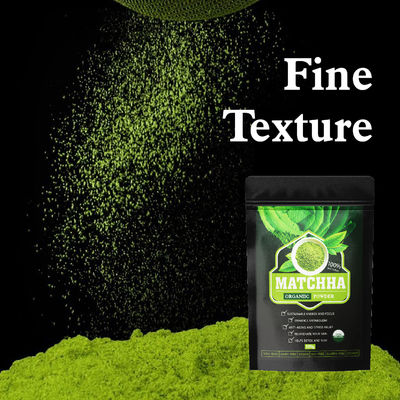 Polvo de matcha orgánico 100% natural para la ceremonia tradicional de té japonesa