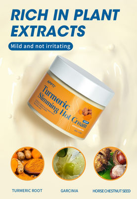 Extractos y esencias de hierbas para bajar de peso Crema lumbar con infusión de cúrcuma para quemadores de grasa