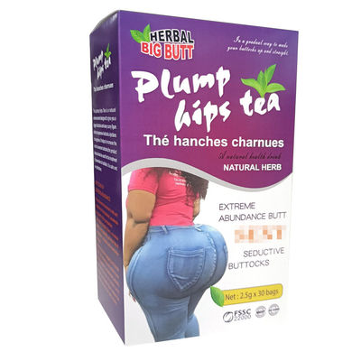 Ingredientes 100% hierbas naturales Te de cadera y trasero grande Para un ajuste sexy a temperatura ambiente