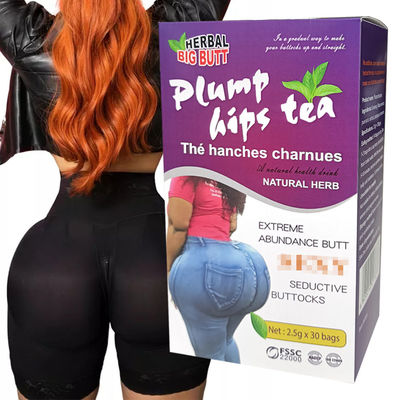Ingredientes 100% hierbas naturales Te de cadera y trasero grande Para un ajuste sexy a temperatura ambiente