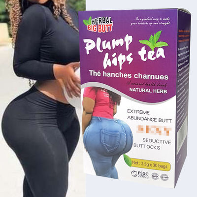 Ingredientes 100% hierbas naturales Te de cadera y trasero grande Para un ajuste sexy a temperatura ambiente