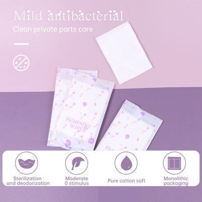 Todos los tipos de toallitas Yoni de tamaño para mujeres etiqueta privada limpieza orgánica con pH equilibrado
