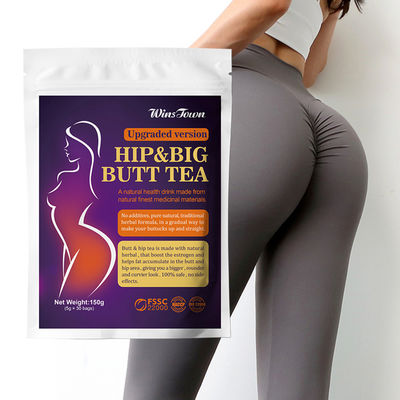 Té de caderas de gran tamaño con etiqueta privada 100% natural de rosa con 3 años de vida útil