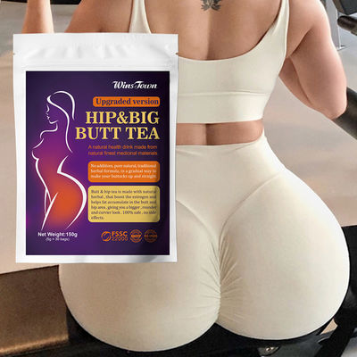 Té de caderas de gran tamaño con etiqueta privada 100% natural de rosa con 3 años de vida útil
