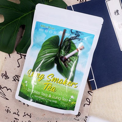 100% natural de fumadores de pulmón té para una salud pulmonar óptima especificación del producto 3g*20