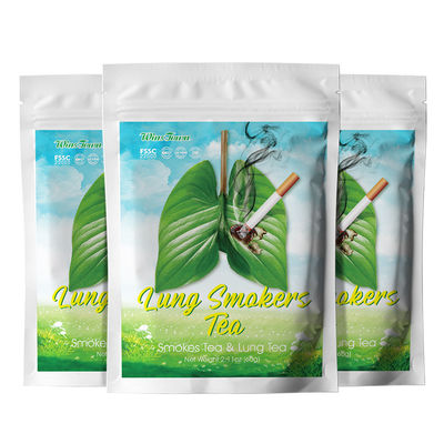 100% natural de fumadores de pulmón té para una salud pulmonar óptima especificación del producto 3g*20
