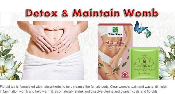 Té de fibromas Winstown Desintoxicación de la fertilidad femenina para la limpieza y la salud reproductiva de Yoni