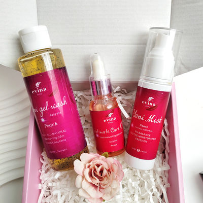 Ingredientes naturales Limpieza vaginal Logotipo personalizado Organic Yoni Wash Mist And Oil Sets
