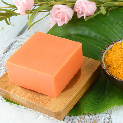 Jabón de jengibre orgánico con cúrcuma para piel sensible, suavizante y limpiador vaginal