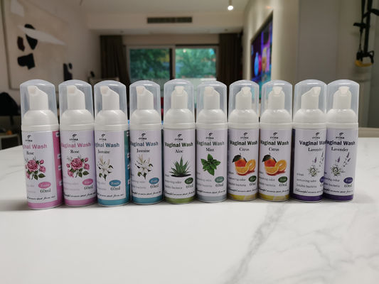 Experimenta los beneficios de la limpieza vaginal con 2 años de vida útil Rosa Mousse Wash