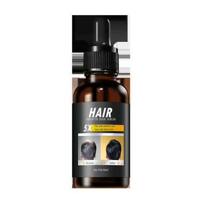 Potente suero para el tratamiento de la pérdida de cabello con aceite de jengibre y vitamina B5