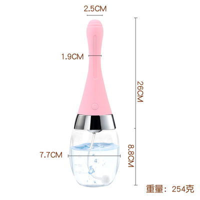 Irrigador vaginal electrónico recargable con velocidad impermeable y función avanzada