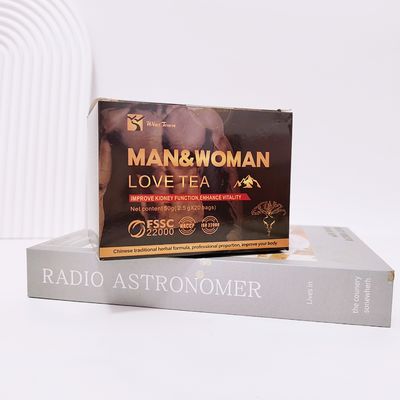 Especificación del producto 2.5g*20 100% natural Hombre y mujer aman el té para un vínculo más fuerte