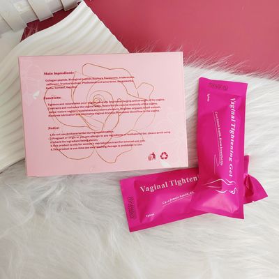 Set de lavado de gel de apretamiento vaginal para etiqueta privada 3.5 ml g *6/ caja 2 años de validez