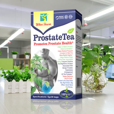 Té de próstata para hombre 100% de hierbas saludables Temperatura de la sala de té Método de almacenamiento Muestras