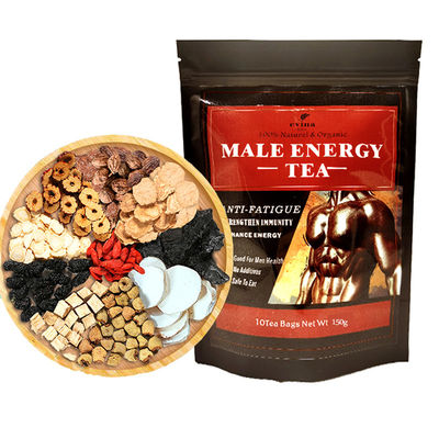 Etiqueta privada Ginseng y dátiles Té de fertilidad masculina Té medicinal con 24 meses de vida útil
