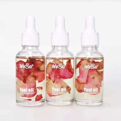 Aceite de grado alimenticio para el endurecimiento vaginal Yoni Rose esencial natural y certificación