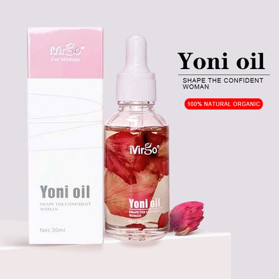 Aceite de grado alimenticio para el endurecimiento vaginal Yoni Rose esencial natural y certificación