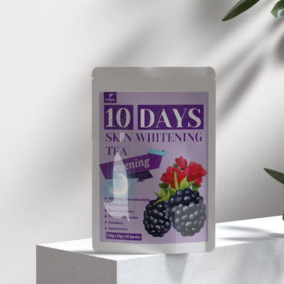 Etiqueta privada Té 100% natural para blanquear la piel y producto de belleza eficaz contra el envejecimiento