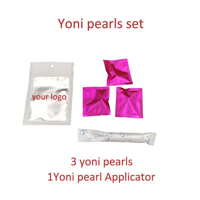 Material plástico Detox Yoni Perlas 3 en 1 con tamaño de 10 cm