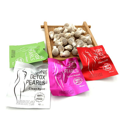 Mantenga la salud femenina sin esfuerzo con un punto de limpieza vaginal de 10 cm de hierbas