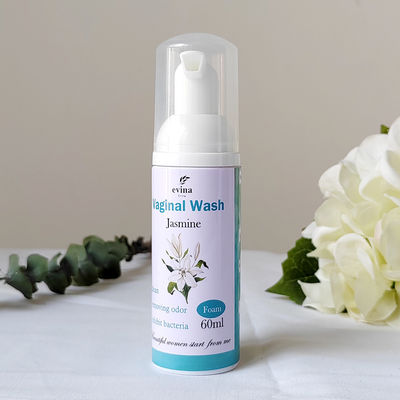 Hierba orgánica íntima Yoni natural limpia espuma vaginal femenina lavado 60 ml para el mercado