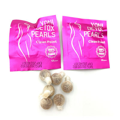 Extracción 100% de hierbas naturales producto de desintoxicación vaginal para limpieza vaginal sin tampón
