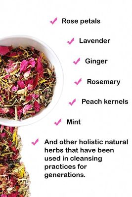 100% de hierbas yoni naturales vaginales para desintoxicación y limpieza de ingredientes yoni hierbas naturales