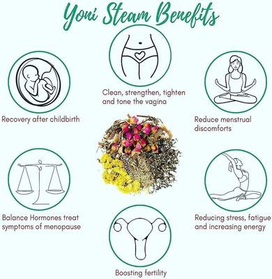 100% de hierbas yoni naturales vaginales para desintoxicación y limpieza de ingredientes yoni hierbas naturales