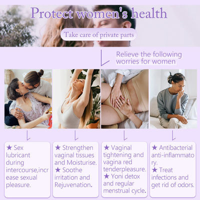 Botella de prensado de hierbas naturales Yoni Oil 30ml para la salud privada de las mujeres N.W.