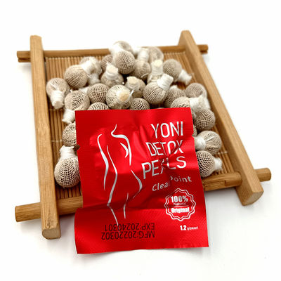 10cm Tamaño Yoni Perlas de desintoxicación para la salud de la mujer y la curación de fibromas uterinos de hierbas orgánicas