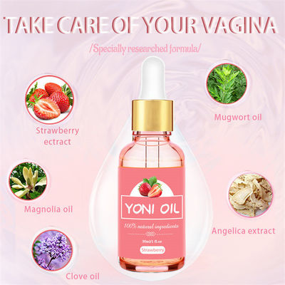 Hierbas naturales Yoni Aceite esencial para la salud y restauración vaginal de marca privada