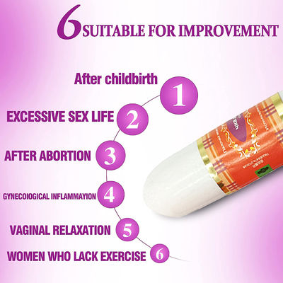 Obtenga una vagina estrecha de forma natural con nuestra varilla de apretamiento vaginal y hierbas 100% naturales