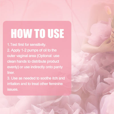 Etiqueta privada Aceite de Yoni de hierbas para el endurecimiento vaginal con ingredientes naturales N.W. 30 ml